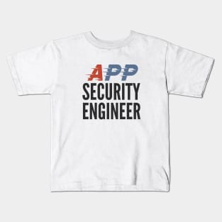 Application Security Engineer Development Security Operations Kids T-Shirt